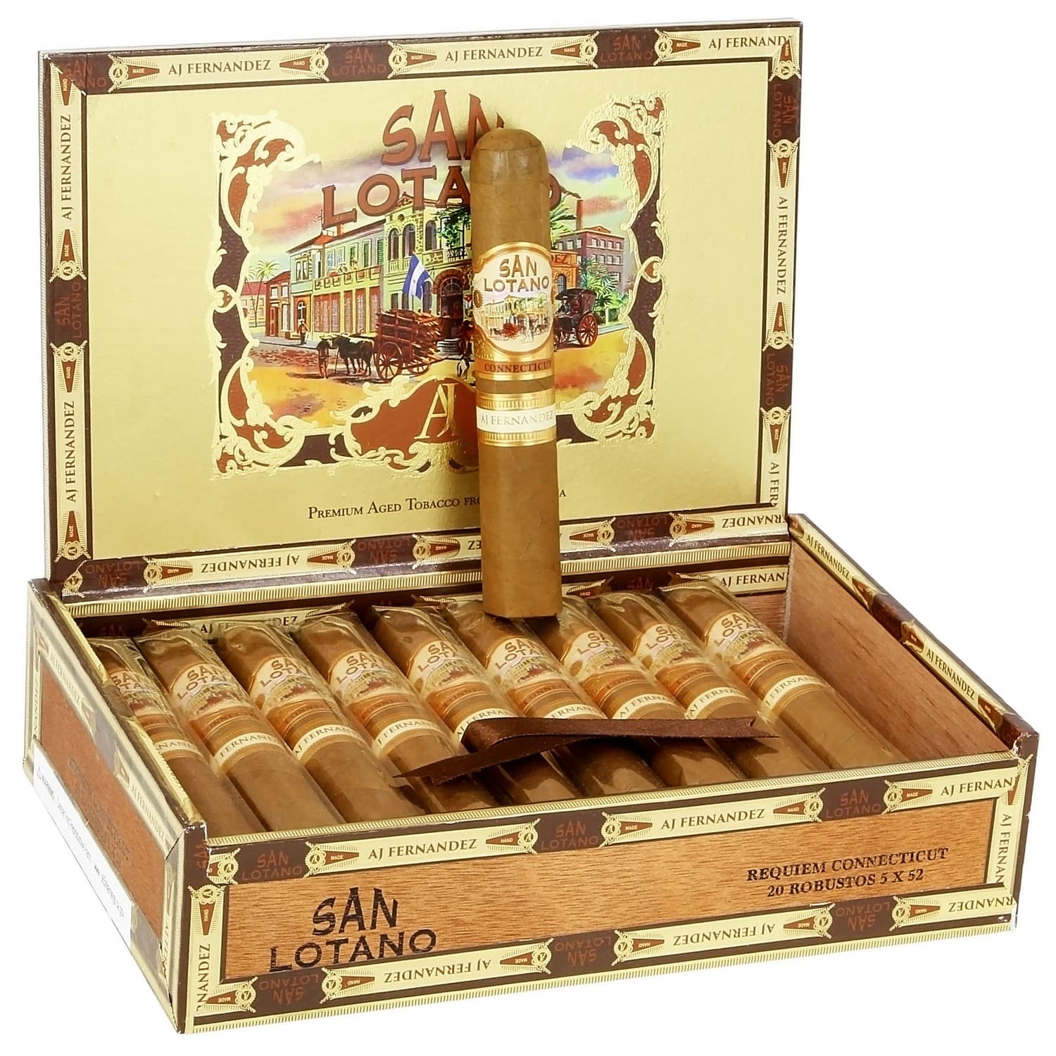 AJ Fernandez San Lotano Requiem Connecticut Robusto